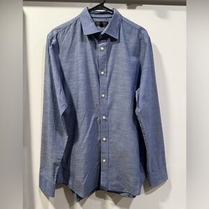 Men's Banana Republic Blue Button-Up Shirt